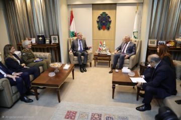 اللواء شقير بحث رئيس عمليات الأمم المتحدة لحفظ السلام آخر التطورات في لبنان