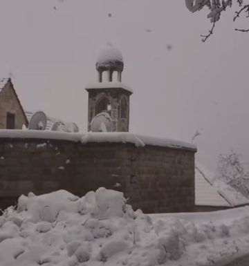 المنخفض الجوي ينحسر غدا مخلفا موجة من الصقيع والثلوج الليلة على ٩٠٠ متر