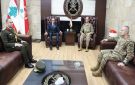 قائد الجيش بحث مع السفير المصري وأبو فاعور بالأوضاع العامة في لبنان والمنطقة