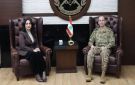 قائد الجيش استقبل القائمة بأعمال السفارة العراقية وسفير لبنان الجديد لدى أندونيسيا - lb