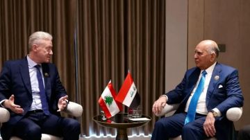رجي التقى نظيره العراقي في بغداد... وهذا ما بحثا فيه رجي التقى نظيره العراقي في بغداد... وهذا ما بحثا فيه