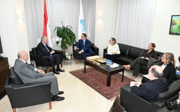 جابر بحث مع وفد من البنك الدولي تسريع تنفيذ مشاريع التعافي وإعادة الإعمار جابر بحث مع وفد من البنك الدولي تسريع تنفيذ مشاريع التعافي وإعادة الإعمار