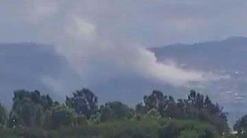 بالفيديو: تفجيرات إسرائيلية ضخمة في المنصوري بالفيديو: تفجيرات إسرائيلية ضخمة في المنصوري