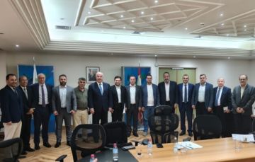 الحاج بحث مع رئيس اتحاد بلديات النبطية اوضاع الاتصالات في الجنوب الحاج بحث مع رئيس اتحاد بلديات النبطية اوضاع الاتصالات في الجنوب