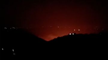 بالفيديو: غارة على وادي الحجير بالفيديو: غارة على وادي الحجير