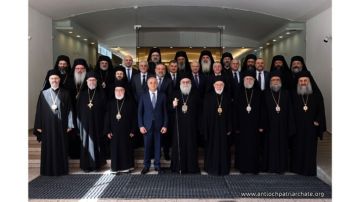 اليوم الأخير من أعمال المجمع الأنطاكي المقدس وتشديد على تعزيز الحوار بين المرجعيات الروحية والقيادات السياسية اليوم الأخير من أعمال المجمع الأنطاكي المقدس وتشديد على تعزيز الحوار بين المرجعيات الروحية والقيادات السياسية
