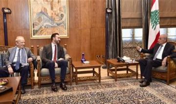 بري تابع المستجدات مع تيمور جنبلاط.. واستقبل مساعد وزير الخارجية الإيرانية بري تابع المستجدات مع تيمور جنبلاط.. واستقبل مساعد وزير الخارجية الإيرانية