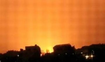 فيديو من ميفدون للحظة إستهداف سطح منزل فيديو من ميفدون للحظة إستهداف سطح منزل
