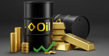 ارتفاع في اسعار الذهب والنفط ارتفاع في اسعار الذهب والنفط
