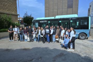 جامعة الروح القدس الكسليك نظمت نشاطا ميدانيا لتعزيز النقل العام المستدام في لبنان جامعة الروح القدس الكسليك نظمت نشاطا ميدانيا لتعزيز النقل العام المستدام في لبنان