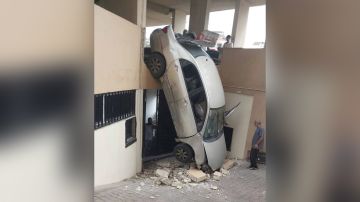 بالصورة: حادث بالـparking بالصورة: حادث بالـparking