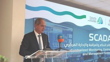 الصدي في تدشين مياه الجنوب مشروع سكادا: يتيح متابعة إنتاج المياه وتشغيل المنشآت