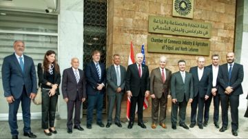 سفير أميركا زار غرفة التجارة في طرابلس: لتهيئة البيئة الاستثمارية وتفعيل دور المدينة كمنصة اقتصادية سفير أميركا زار غرفة التجارة في طرابلس: لتهيئة البيئة الاستثمارية وتفعيل دور المدينة كمنصة اقتصادية