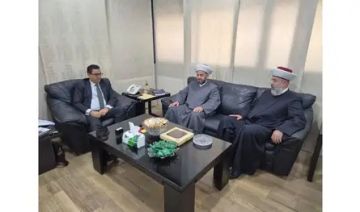 مفتيا زحلة والبقاع وبعلبك بحثا مع النائب العام التمييزي في قانون العفو مفتيا زحلة والبقاع وبعلبك بحثا مع النائب العام التمييزي في قانون العفو