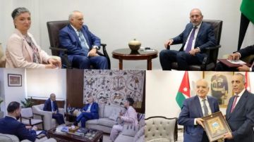 سلامة يختتم زيارته الأردن بلقاء الأمير الحسن بن طلال سلامة يختتم زيارته الأردن بلقاء الأمير الحسن بن طلال