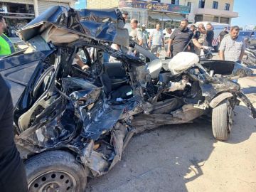 4 اصابات في حادث سير عند مفترق بلدة القليلة صور