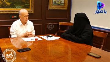 أشرف ريفي يستقبل زوجة أحمد الأسير أشرف ريفي يستقبل زوجة أحمد الأسير
