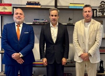 وفد المؤتمر الدائم للفدرالية بحث مع معوض بالمستجدات السياسية ومقترح تعديل الدستور