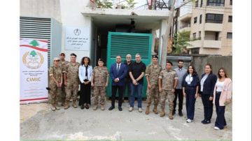 تسليم مولد كهربائي الى مستشفى جزين الحكومي ضمن التعاون بين CIMIC والـUNDP تسليم مولد كهربائي الى مستشفى جزين الحكومي ضمن التعاون بين CIMIC والـUNDP