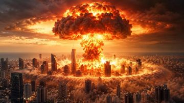 نتنياهو ينشر صورة قنبلة ذرية تسقط على تل أبيب نتنياهو ينشر صورة قنبلة ذرية تسقط على تل أبيب