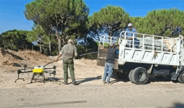 عبر تقنيات حديثة.. الزراعة تنفذ حملة لمكافحة آفات الصنوبر المثمر عبر تقنيات حديثة.. الزراعة تنفذ حملة لمكافحة آفات الصنوبر المثمر