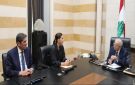 سلام بحث مع ستريدا جعجع واقع القطاع الزراعي في قضاء بشري