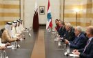 رئيس وزراء قطر: مشروع الطاقة المشترك مع لبنان يقترب من مرحلة التنفيذ