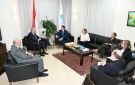 جابر بحث مع وفد من البنك الدولي تسريع تنفيذ مشاريع التعافي وإعادة الإعمار