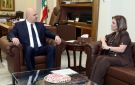 الرئيس عون تسلم من القزي تقريرا عن إنجازات عمل الجمارك واستقبل الدويهي - lb
