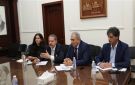 ياسر عباس والسفير الأسعد يبحثان مع مركز نورف الحوار الوطني وأوضاع اللاجئين في لبنان