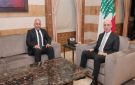 الحجار بحث مع خريش في سبل تعزيز إمكانات الدفاع المدني
