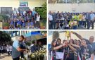 مهرجان الزيتون الرياضي الاجتماعي في ثانوية السفير كرة طائرة للسيدات ومعرض للزيت والزيتون و لقمة تراثية