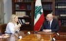 الرئيس عون: لبنان يرحب بقوة أوروبية بديلة لليونيفيل ويطالب بوقف الاعتداءات الإسرائيلية