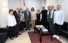 جابر بحث مع السفيرة السويسرية ووزير المالية المصري تبادل الخبرات وتابع خطط الجمارك ومخصصات مؤسسات رعاية ذوي الإعاقة