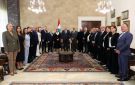 الرئيس عون: معركتنا لبناء الدولة تبدأ من التربية والانماء والبلديات شريك لا بديل عنه