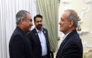بزشكيان يستقبل قائد الجيش الباكستاني في طهران لبحث خفض التوتر الإقليمي
