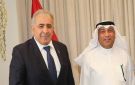 السفير الاسعد يلتقي سفير دولة الكويت في لبنان