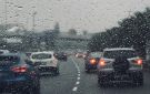 منخفض جوي مع أمطار ورياح وعواصف رعدية