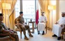 رئيس مجلس الوزراء القطري لقائد الجيش: مستمرون بدعمكم - lb