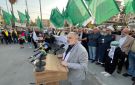 العمل الجماهيري في حماس نظم تجمعا فلسطينيا بمدينة صيدا في ذكرى طوفان الأقصى 