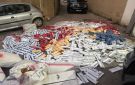 الجمارك اعلنت توقيف كمية كبيرة من التنباك والدخان المهرب في جل الديب وصيدا