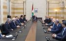 سلام استقبل ستريدا جعجع على رأس وفد