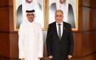 السفير الاسعد يلتقي سفير قطر في لبنان
