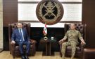 قائد الجيش بحث والنائب طوق في آخر المستجدات