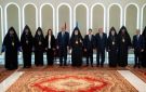 الرئيس عون وكنعان عزيا الكاثوليكوس آرام الأول كشيشيان بوفاة شقيقه