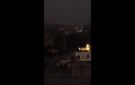الجيش الإسرائيلي يقوم في هذه الاثناء بحرق مدرسة الكوثر في كفرتبنيت