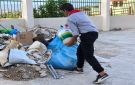 كشافة الرسالة اطلقت مبادرة للعلى للعلم عبر تنظيف المدارس الرسمية وازالة الركام وتوزيع حصص قرطاسية