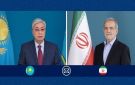 بزشكيان: إيران وكازاخستان تتحملان مسؤولية مشتركة لتعزيز الاستقرار الإقليمي