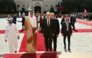 رئيس وزراء قطر وصل إلى السراي الحكومي