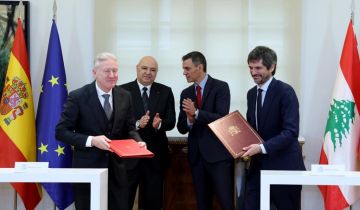 الرئيس عون: نأمل أن تعمل إسبانيا مع الإتحاد الأوروبي للضغط على إسرائيل